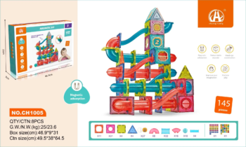 Ball Sliding Magnetic 145PCS - Creative Building Fun toy detail view
