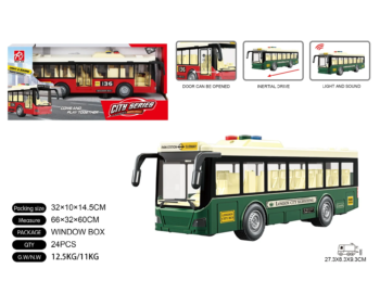 City Bus Toy - Imaginative RC Vehicle Play - kids toy Canada | Happy Hut Toys