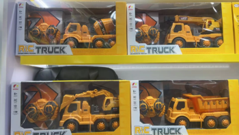 Small Construction Trucks RC Remote Control Toy - kids toy Canada | Happy Hut Toys