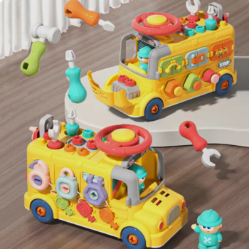 Engineering Bus - RC Vehicle for Creative Kids - kids toy Canada | Happy Hut Toys