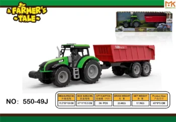 Farmer Tractor with Carrier - Creative Play Vehicle - kids toy Canada | Happy Hut Toys