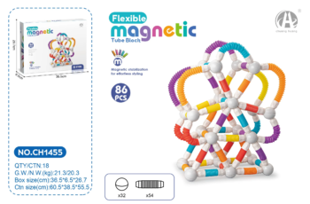 Magnetic Sticks amp Balls 86 pcs Creative Building Toy - kids toy Canada | Happy Hut Toys