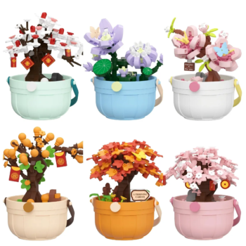 Mix Flower Sets - Creative Building Play for Kids - kids toy Canada | Happy Hut Toys