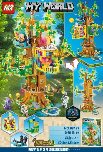 Myworld Forest Set - Creative Building Play for Kids - kids toy Canada | Happy Hut Toys