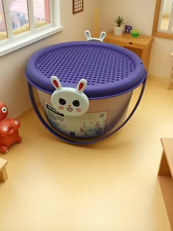 Purple Rabbit Blocks Creative Building Toys for Kids - kids toy Canada | Happy Hut Toys