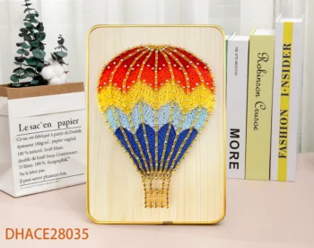 String Art Hot Air Balloon - Creative Kids Craft Kit - kids toy Canada | Happy Hut Toys