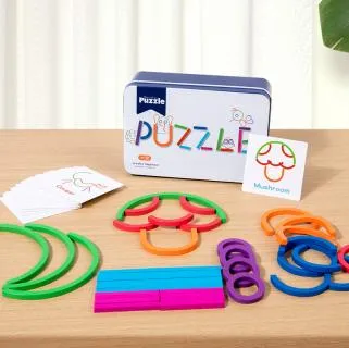 Wooden Iron Box Handy Puzzle Creative Play Toy - kids toy Canada | Happy Hut Toys