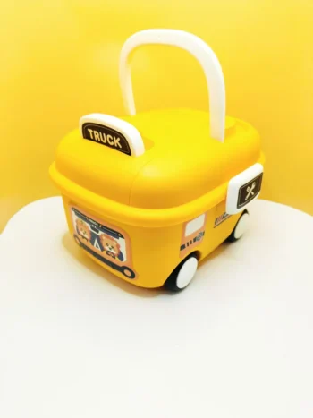 Blocks Car Style Yellow Creative Play Vehicle - kids toy Canada | Happy Hut Toys